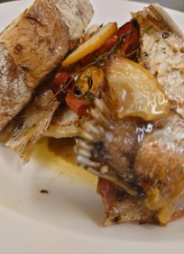 鯛のオーブン焼き